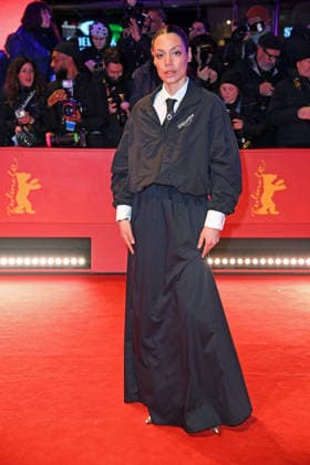 Gina Haller on the red carpet of the OPENING OF THE 76 BERLINALE International Berlin Film Festival at the Berlinale Palast at Potsdamer Platz in Berlin on 12 02 2026