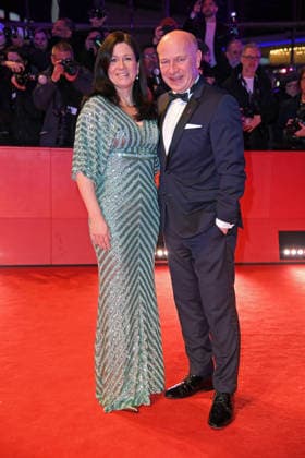 Kai Wegner with girlfriend Katharina Günther Wünsch on the red carpet of the OPENING OF THE 76 BERLINALE International Berlin Film Festival at the Berlinale Palast at Potsdamer Platz in Berlin on 12 02 2026