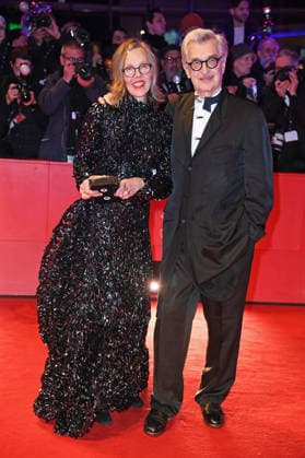 Wim Wenders with his wife Donata Wenders on the red carpet of the OPENING OF THE 76 BERLINALE International Berlin Film Festival at the Berlinale Palast at Potsdamer Platz in Berlin on 12 02 2026