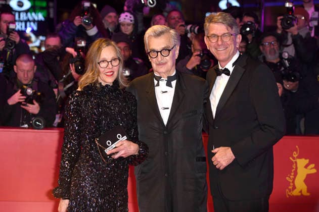 Donata Wenders, Wim Wenders and Wolfram Weimer at the festival opening with the premiere of the feature film No Good Men at the Berlinale 2026 76 Berlin International Film Festival in the Berlinale Palast Berlin, 12 02 2026 Foto:xC.xNiehausx xFuturexImagex opening_6565