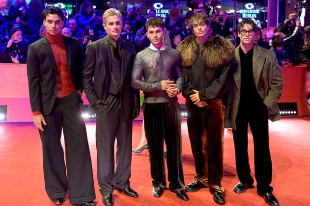Elevator Boys at the festival opening with the premiere of the feature film No Good Men at the Berlinale 2026 76 Berlin International Film Festival in the Berlinale Palast Berlin, 12 02 2026 Foto:xC.xNiehausx xFuturexImagex opening_6569