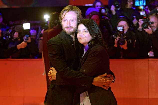 Andreas Pietschmann and Jasmin Tabatabai at the festival opening with the premiere of the feature film No Good Men at the Berlinale 2026 76 Berlin International Film Festival in the Berlinale Palast Berlin, 12 02 2026 Foto:xC.xNiehausx xFuturexImagex opening_6584
