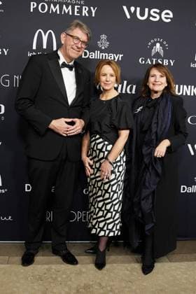 Berlin Opening Night FOR EDITORIAL PURPOSES ONLY EDITORIAL USE ONLY p Minister of State for Culture Wolfram Weimer l r , publisher Julia Becker and Christiane Goetz Weimer come to the Berlin Opening Night at the Hotel Stue The night takes place as part of the Berlinale Germany Berlin Berlin Berlin Copyright JörgxCarstensen Copyright: JörgxCarstensen doc84junnsqrxxb245oirz ,EDITORIAL USE ONLY Copyright: JörgxCarstensen