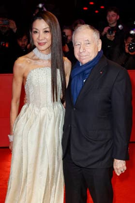 Michelle Yeoh with Dhemann Jean Todt at the festival opening with the premiere of the feature film No Good Men at the Berlinale 2026 76 Berlin International Film Festival in the Berlinale Palast Berlin, 12 02 2026 Foto:xC.xTamckex xFuturexImagex opening_6721