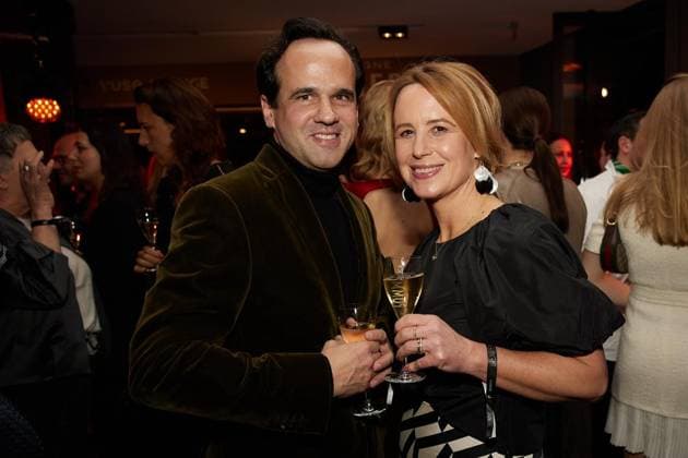 Berlin Opening Night FOR EDITORIAL PURPOSES ONLY EDITORIAL USE ONLY p Publisher Julia Becker and Christian Stocker come to the Berlin Opening Night at Hotel Stue The night takes place as part of the Berlinale Germany Berlin Berlin Berlin Copyright JörgxCarstensen Copyright: JörgxCarstensen doc84jv5763ig31h3z4bgxw ,EDITORIAL USE ONLY Copyright: JörgxCarstensen