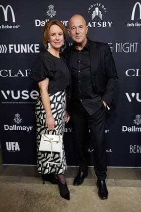 Berlin Opening Night FOR EDITORIAL PURPOSES ONLY EDITORIAL USE ONLY p Julia Becker and Heino Ferch come to the Berlin Opening Night at the Hotel Stue The night takes place as part of the Berlinale Germany Berlin Berlin Berlin Copyright JörgxCarstensen Copyright: JörgxCarstensen doc84jv8xk07w4ebvugirz ,EDITORIAL USE ONLY Copyright: JörgxCarstensen