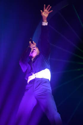Mika Performs at OVO Arena Wembley, London Mika (born Michael Holbrook Penniman Jr) performs at OVO Arena Wembley, London, England, UK on Thursday 12 February 2026 as part of his Spinning Out Tour., Credit:Justin Ng Avalon UK, England, London, OVO Arena Wembley  Copyright: xJustinxNgx xAvalonx 1074518467