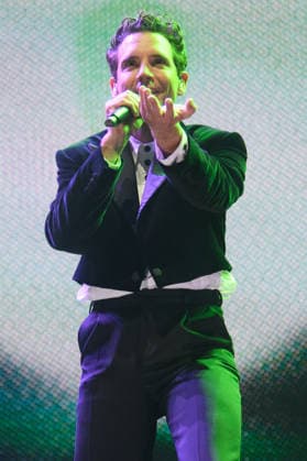 Mika Performs at OVO Arena Wembley, London Mika (born Michael Holbrook Penniman Jr) performs at OVO Arena Wembley, London, England, UK on Thursday 12 February 2026 as part of his Spinning Out Tour., Credit:Justin Ng Avalon UK, England, London, OVO Arena Wembley  Copyright: xJustinxNgx xAvalonx 1074518495