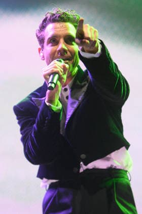 Mika Performs at OVO Arena Wembley, London Mika (born Michael Holbrook Penniman Jr) performs at OVO Arena Wembley, London, England, UK on Thursday 12 February 2026 as part of his Spinning Out Tour., Credit:Justin Ng Avalon UK, England, London, OVO Arena Wembley  Copyright: xJustinxNgx xAvalonx 1074518506