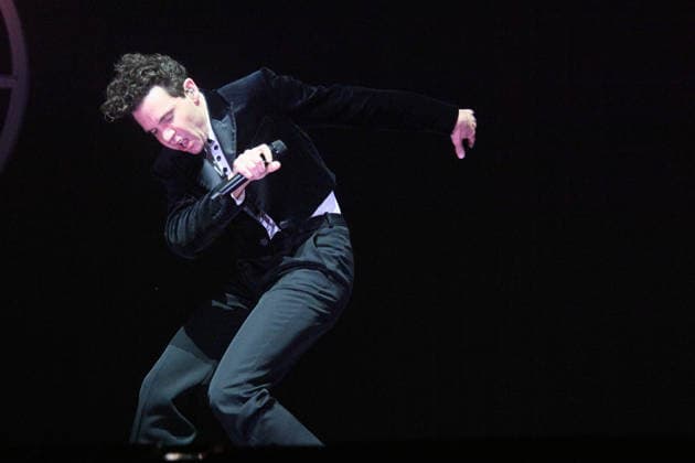 Mika Performs at OVO Arena Wembley, London Mika (born Michael Holbrook Penniman Jr) performs at OVO Arena Wembley, London, England, UK on Thursday 12 February 2026 as part of his Spinning Out Tour., Credit:Justin Ng Avalon UK, England, London, OVO Arena Wembley  Copyright: xJustinxNgx xAvalonx 1074518530