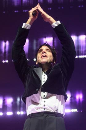 Mika Performs at OVO Arena Wembley, London Mika (born Michael Holbrook Penniman Jr) performs at OVO Arena Wembley, London, England, UK on Thursday 12 February 2026 as part of his Spinning Out Tour., Credit:Justin Ng Avalon UK, England, London, OVO Arena Wembley  Copyright: xJustinxNgx xAvalonx 1074518537