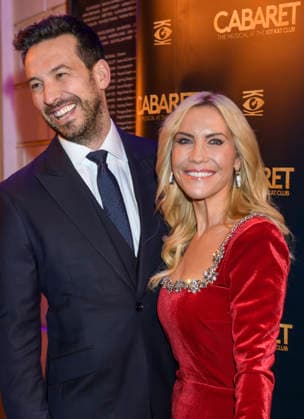 Heidi Range and Alex Partakis arrive at the gala performance of Cabaret the Musical at the Kit Kat Club, Playhouse Theatre, London, 12 February 2026. Heidi Range and Alex Partakis arrive for the gala performance of Cabaret the Musical at the Kit Kat Club, Playhouse Theatre, London, 12 February 2026., Credit:Tina Korhonen Avalon United Kingdom, London  Copyright: xTinaxKorhonenx xAvalonx 1074512075