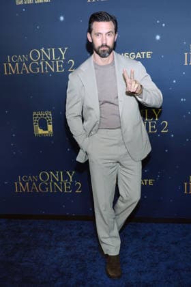 I Can Only Imagine 2 Premiere NASHVILLE, TENNESSEE - FEBRUARY 12: Milo Ventimiglia attends the I Can Only Imagine 2 Nashville Premiere at The Fisher Center for the Performing Arts on February 12, 2026 in Nashville, Tennessee. Credit: Mickey Bernal AdMedia EDITORIAL USE ONLY  Copyright: xx AdMediax admphotostwo968362