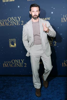 I Can Only Imagine 2 Premiere NASHVILLE, TENNESSEE - FEBRUARY 12: Milo Ventimiglia attends the I Can Only Imagine 2 Nashville Premiere at The Fisher Center for the Performing Arts on February 12, 2026 in Nashville, Tennessee. Credit: Mickey Bernal AdMedia EDITORIAL USE ONLY  Copyright: xx AdMediax admphotostwo968372