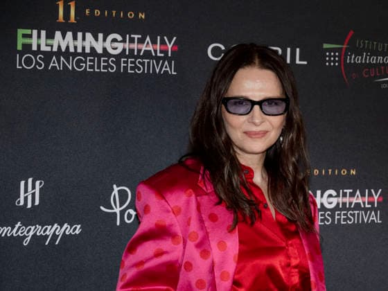 February 12, 2026, West Hollywood, California, USA: French actress, dancer, painter, and artist JULIETTE BINOCHE attends the Filming Italy Los Angeles 11th editioned carpet. West Hollywood USA - ZUMAb173 20260212_aap_b173_004 Copyright: xBillyxBennightx