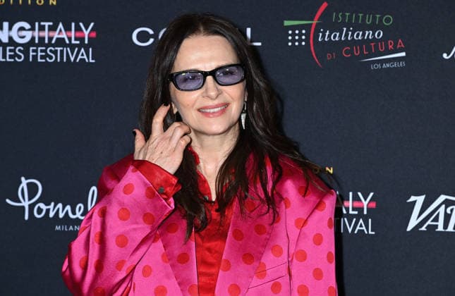 Filming Italy Los Angeles Festival 2026 Juliette Binoche arriving to Filming Italy Los Angeles Festival 2026 held at the Directors Guild Theatre on February 12, 2026 in Los Angeles, Ca. Los Angeles Directors Guild Theatre California USA Copyright: xTammiexArroyox xAFF-USA.comx