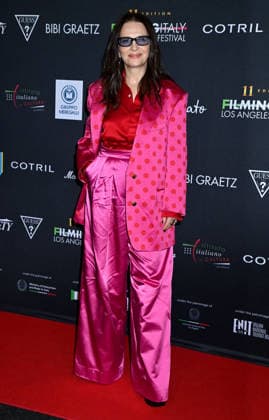 Filming Italy Los Angeles Festival 2026 Juliette Binoche arriving to Filming Italy Los Angeles Festival 2026 held at the Directors Guild Theatre on February 12, 2026 in Los Angeles, Ca. Los Angeles Directors Guild Theatre California USA Copyright: xTammiexArroyox xAFF-USA.comx