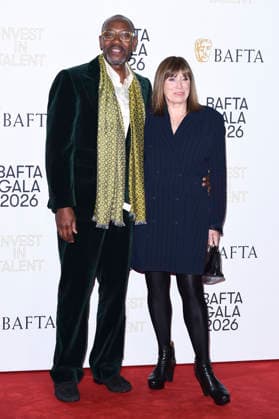 Lenny Henry with partner Lisa Makin at the BAFTA 2026 Invest in Talent Gala at the Chancery Rosewood Hotel London, 12 02 2026 Foto:xS.xVasx xFuturexImagex bafta_gala_6207