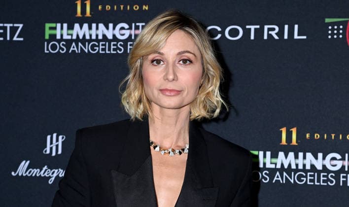 Filming Italy Los Angeles Festival 2026 Anna Ferzetti arriving to Filming Italy Los Angeles Festival 2026 held at the Directors Guild Theatre on February 12, 2026 in Los Angeles, Ca. Los Angeles Directors Guild Theatre California USA Copyright: xTammiexArroyox xAFF-USA.comx