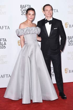 Alicia Vikander with husband Michael Fassbender at the BAFTA 2026 Invest in Talent Gala at the Chancery Rosewood Hotel London, 12 02 2026 Foto:xS.xVasx xFuturexImagex bafta_gala_6269