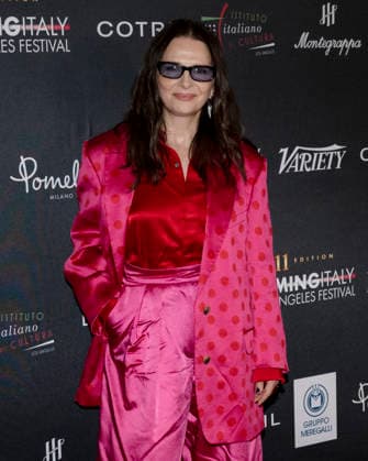 February 12, 2026, West Hollywood, California, USA: French actress, dancer, painter, and artist JULIETTE BINOCHE attends the Filming Italy Los Angeles 11th edition red carpet. West Hollywood USA - ZUMAb173 20260212_aap_b173_009 Copyright: xBillyxBennightx