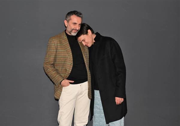 Milan, Italy LA GIOIA photocall film cast presentation Anteo Palazzo del Cinema In the photo: Nicolangelo Gelormini director, Saul Nanni actor  Copyright: xNickxZonnax xipa-agency.netx xNickxZonnax IPA_Agency_IPA71414586