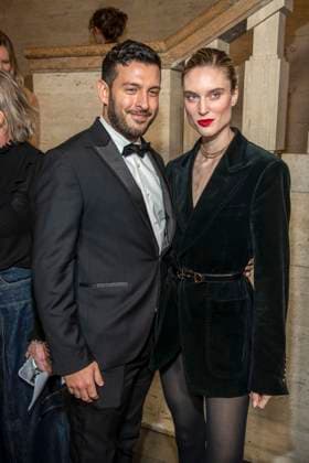 Kim Hnizdo and her husband as guests at the Berlin Opening Night by UFA FUNKE and Gala as part of the Berlinale at the 76th Berlin International Film Festival at Hotel SO Das Stue on Thursday, February 12, 2026 in Berlin Berlin Germany