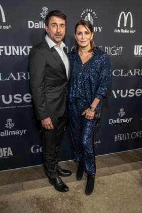Oliver Haas and Anja Kling couple as guests at the Berlin Opening Night by UFA FUNKE and Gala as part of the Berlinale at the 76th Berlin International Film Festival at Hotel SO Das Stue on Thursday, February 12, 2026 in Berlin Berlin Germany