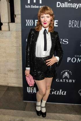Sarah Bauerett as a guest at the Berlin Opening Night by UFA FUNKE and Gala as part of the Berlinale at the 76th Berlin International Film Festival at Hotel SO Das Stue on Thursday, February 12, 2026 in Berlin Berlin Germany