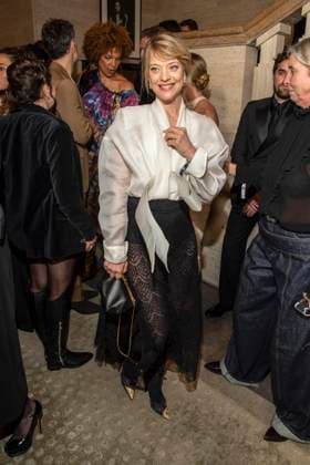 Heike Makatsch as a guest at the Berlin Opening Night by UFA FUNKE and Gala as part of the Berlinale at the 76th Berlin International Film Festival at Hotel SO Das Stue on Thursday, February 12, 2026 in Berlin Berlin Germany