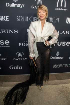 Heike Makatsch as a guest at the Berlin Opening Night by UFA FUNKE and Gala as part of the Berlinale at the 76th Berlin International Film Festival at Hotel SO Das Stue on Thursday, February 12, 2026 in Berlin Berlin Germany