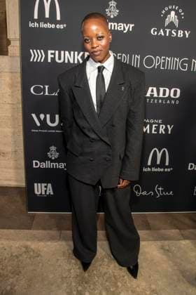 Florence Kasumba as a guest at the Berlin Opening Night by UFA FUNKE and Gala as part of the Berlinale at the 76th Berlin International Film Festival at Hotel SO Das Stue on Thursday, February 12, 2026 in Berlin Berlin Germany