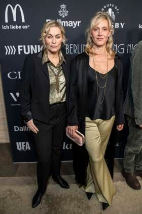Gesine Cukrowski and Anna Schudt as guests at the Berlin Opening Night by UFA FUNKE and Gala as part of the Berlinale at the 76th Berlin International Film Festival at Hotel SO Das Stue on Thursday, February 12, 2026 in Berlin Berlin Germany
