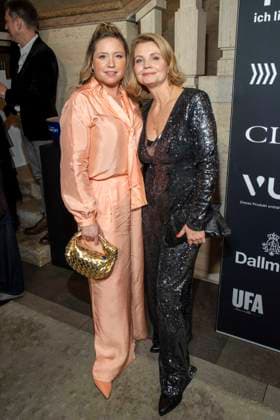 Caroline Frier and Annette Frier sisters as guests at the Berlin Opening Night by UFA FUNKE and Gala as part of the Berlinale at the 76th Berlin International Film Festival at Hotel SO Das Stue on Thursday, February 12, 2026 in Berlin Berlin Germany
