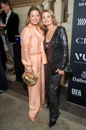 Caroline Frier and Annette Frier sisters as guests at the Berlin Opening Night by UFA FUNKE and Gala as part of the Berlinale at the 76th Berlin International Film Festival at Hotel SO Das Stue on Thursday, February 12, 2026 in Berlin Berlin Germany