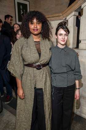 Thelma Buabeng and Marie Louise Albertine as guests at the Berlin Opening Night by UFA FUNKE and Gala as part of the Berlinale at the 76th Berlin International Film Festival at Hotel SO Das Stue on Thursday, February 12, 2026 in Berlin Berlin Germany