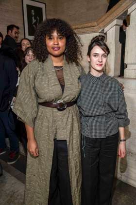 Thelma Buabeng and Marie Louise Albertine as guests at the Berlin Opening Night by UFA FUNKE and Gala as part of the Berlinale at the 76th Berlin International Film Festival at Hotel SO Das Stue on Thursday, February 12, 2026 in Berlin Berlin Germany