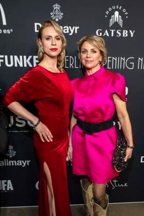 Gisa Zach and her wife as guests at the Berlin Opening Night by UFA FUNKE and Gala as part of the Berlinale at the 76th Berlin International Film Festival at Hotel SO Das Stue on Thursday, February 12, 2026 in Berlin Berlin Germany