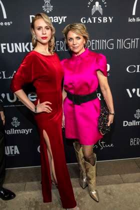 Gisa Zach and her wife as guests at the Berlin Opening Night by UFA FUNKE and Gala as part of the Berlinale at the 76th Berlin International Film Festival at Hotel SO Das Stue on Thursday, February 12, 2026 in Berlin Berlin Germany