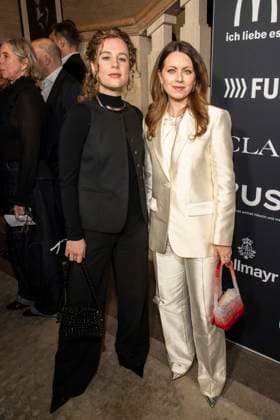 Klara Deutschmann and Alice Dwyer as guests at the Berlin Opening Night by UFA FUNKE and Gala as part of the Berlinale at the 76th Berlin International Film Festival at Hotel SO Das Stue on Thursday, February 12, 2026 in Berlin Berlin Germany