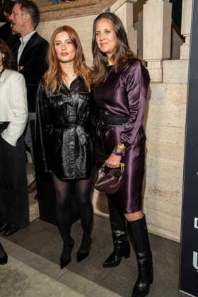 Luna Schweiger and Dana Schweiger mother and daughter as guests at the Berlin Opening Night by UFA FUNKE and Gala as part of the Berlinale at the 76th Berlin International Film Festival at Hotel SO Das Stue on Thursday, February 12, 2026 in Berlin Berlin Germany
