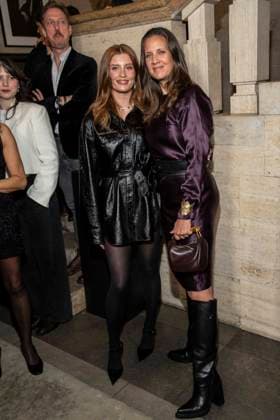 Luna Schweiger and Dana Schweiger mother and daughter as guests at the Berlin Opening Night by UFA FUNKE and Gala as part of the Berlinale at the 76th Berlin International Film Festival at Hotel SO Das Stue on Thursday, February 12, 2026 in Berlin Berlin Germany