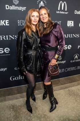 Luna Schweiger and Dana Schweiger mother and daughter as guests at the Berlin Opening Night by UFA FUNKE and Gala as part of the Berlinale at the 76th Berlin International Film Festival at Hotel SO Das Stue on Thursday, February 12, 2026 in Berlin Berlin Germany
