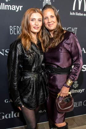 Luna Schweiger and Dana Schweiger mother and daughter as guests at the Berlin Opening Night by UFA FUNKE and Gala as part of the Berlinale at the 76th Berlin International Film Festival at Hotel SO Das Stue on Thursday, February 12, 2026 in Berlin Berlin Germany