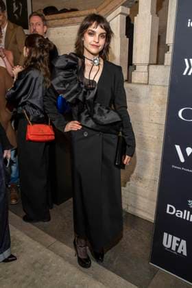 Luise Befort as guest at the Berlin Opening Night by UFA FUNKE and Gala as part of the Berlinale at the 76th Berlin International Film Festival at Hotel SO Das Stue on Thursday, February 12, 2026 in Berlin Berlin Germany
