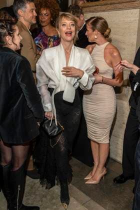 Heike Makatsch as a guest at the Berlin Opening Night by UFA FUNKE and Gala as part of the Berlinale at the 76th Berlin International Film Festival at Hotel SO Das Stue on Thursday, February 12, 2026 in Berlin Berlin Germany