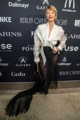 Heike Makatsch as a guest at the Berlin Opening Night by UFA FUNKE and Gala as part of the Berlinale at the 76th Berlin International Film Festival at Hotel SO Das Stue on Thursday, February 12, 2026 in Berlin Berlin Germany