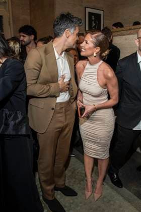 Wayne Carpendale, Mareile Höppner Hoeppner as guests at the Berlin Opening Night by UFA FUNKE and Gala as part of the Berlinale at the 76th Berlin International Film Festival at Hotel SO Das Stue on Thursday, February 12, 2026 in Berlin Berlin Germany