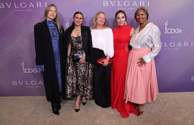 Arrivals for the 28th Costume Designers Guild Awards at The Ebell of Los Angeles Featuring: Olivia Carrano, Larissa Ricci, Katja Cahill, Arlene Flores, Tracey Moore Where: Los Angeles, California, United States When: 12 Feb 2026 Credit: Faye s Vision Cover Images EDITORIAL USE ONLY. NOT FOR USE BY NEWSPAPERS BASED IN THE UK. Copyright: xx coverimg55462023