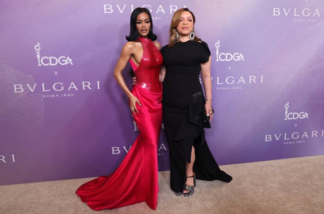 Arrivals for the 28th Costume Designers Guild Awards at The Ebell of Los Angeles Featuring: Teyana Taylor, Ruth E. Carter Where: Los Angeles, California, United States When: 12 Feb 2026 Credit: Faye s Vision Cover Images EDITORIAL USE ONLY. NOT FOR USE BY NEWSPAPERS BASED IN THE UK. Copyright: xx coverimg55462052